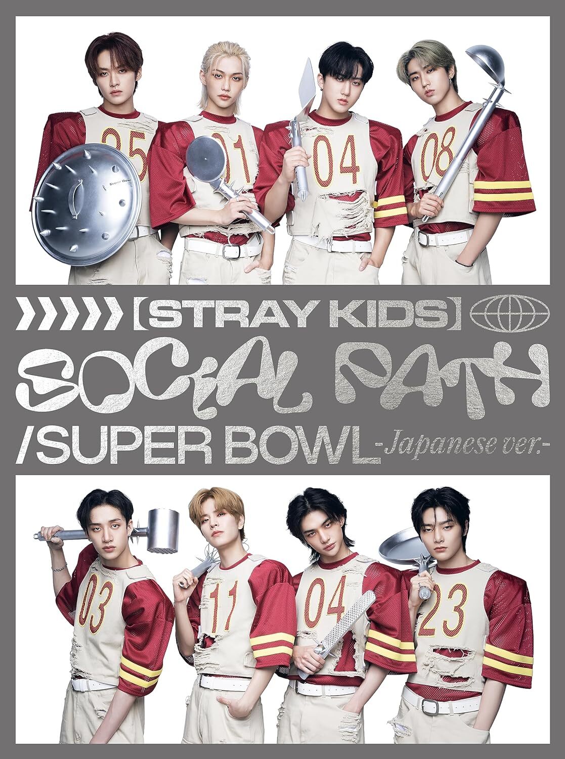 K-POP・アジア Social path / super bowl CD Stray Kids Social Path (feat. LiSA) Super Bowl Japanese ver
