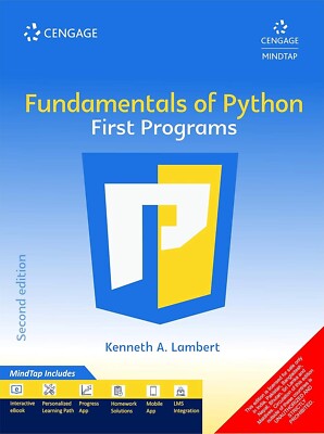 Fundamentals of Python: First Programs with MindTap by Lambert NEW Paperback