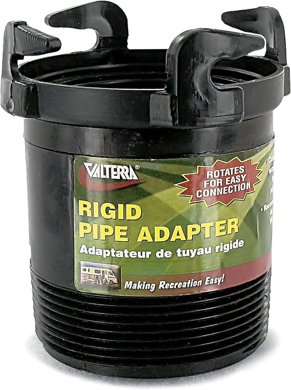 T1027 Rotating Rigid Sewer Pipe Bayonet Adapter with 3" Male Thread x Bayonet Ho