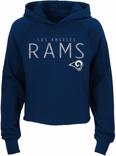 Толстовка с длинными рукавами Outerstuff NFL Football Girls Los Angeles Rams Iced Out