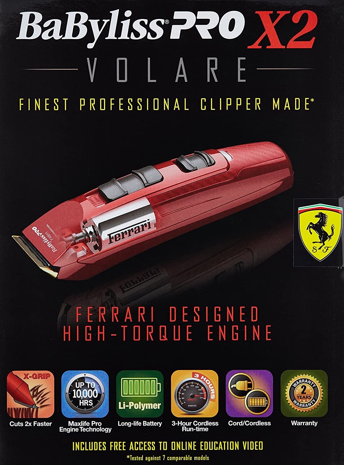 babyliss pro volare ferrari hair clippers