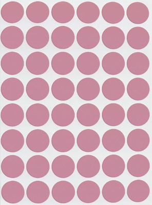 Round 17mm Pastel Decorative Colors ~3/4 Inch Color Coded Dot Labels 336 Pack