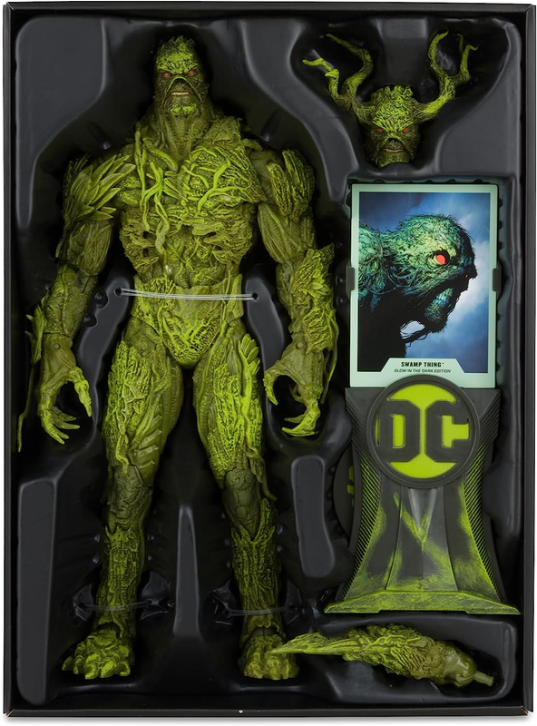 DC Multiverse Swamp Thing Glow in the Dark Edition Gold Label Mega Action Figure