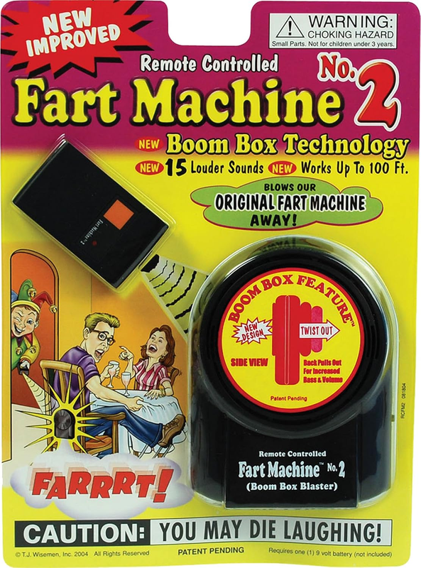 Remote Controlled Fart Machine #2 with Boom Box Technology by ...