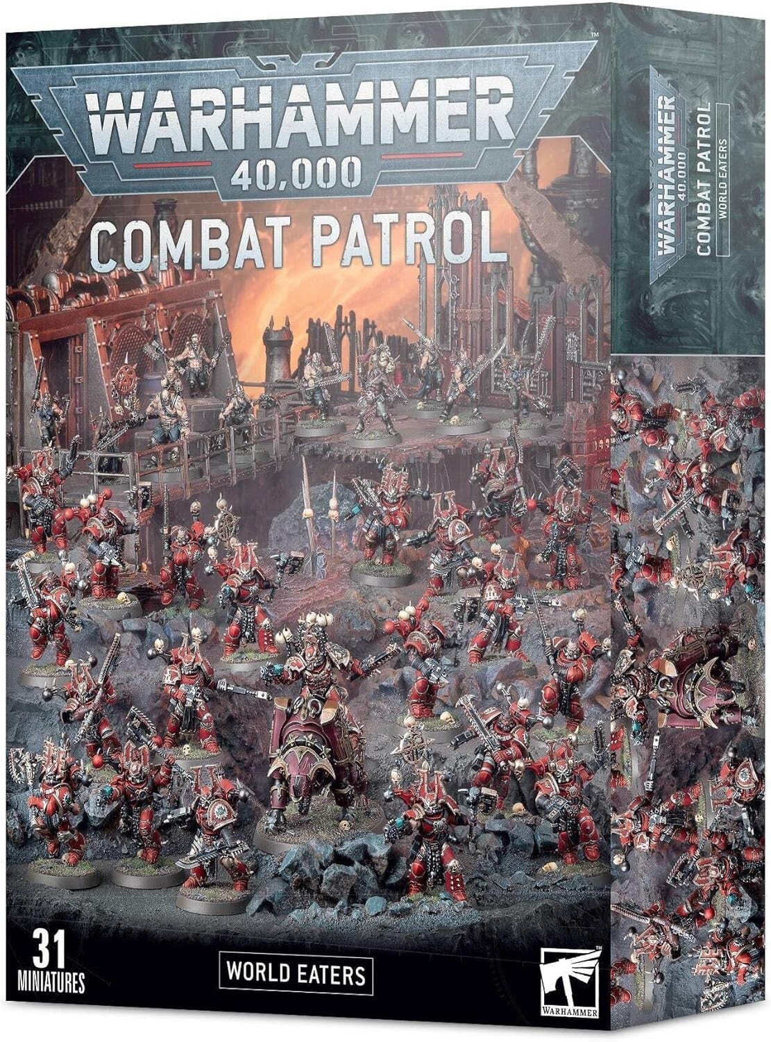 Warhammer 40k Unpainted Combat Patrol: World Eaters