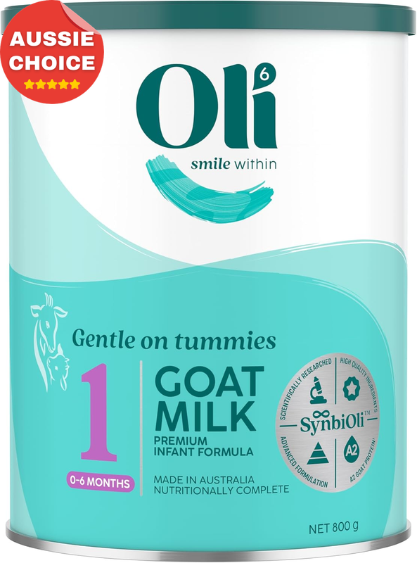 Goat Milk Infant Formula Stage 1 0-6 Months 800g Organic Baby Nutrition