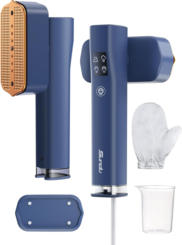 Steamer for Clothes, Portable 2 In 1Handheld Garment Steamer,15s Fast Heat-up,10