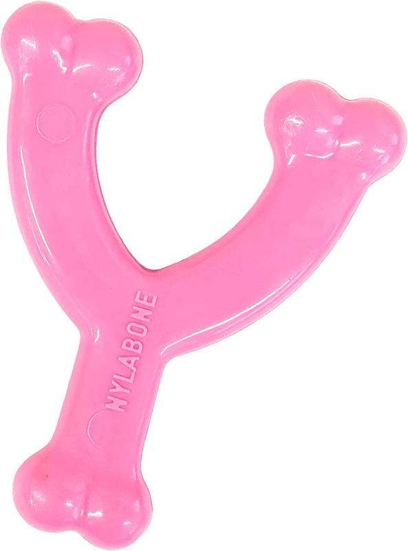 Nylabone Puppy Wishbone Chew Toy - Puppy Chew Toy for Teething - Puppy Supplies
