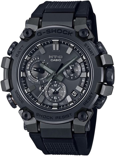 Pre-owned Casio G-shock Mt-g Mtg-b3000b-1ajf Solar Radio Men's Watch Bluetooth In Box