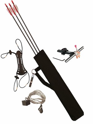 PSE Archery Pro Max Traditional Recurve Bow Package 54" LH 25lbs - Open Box