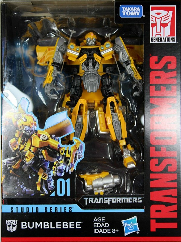 Hasbro TRANSFORMERS STUDIO SERIES 01 DELUXE CLASS BUMBLEBEE 