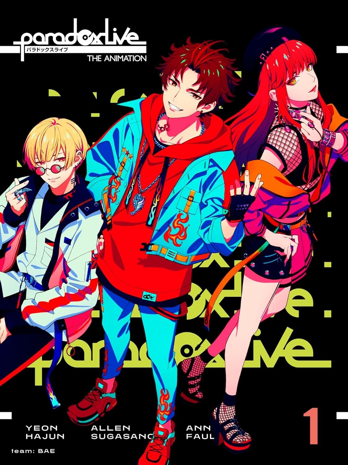 New Paradox Live THE ANIMATION Vol.1 Blu-ray Japan EYXA New Paradox Live THE ANIMATION Vol.1 Blu-ray Japan EYXA