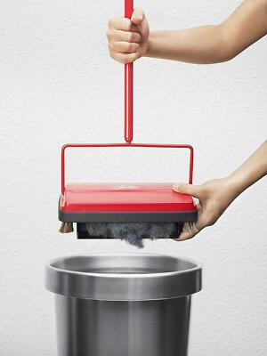 Fuller Brush 17052 Electrostatic Carpet & Floor Sweeper 9" Cleaning Path - Red