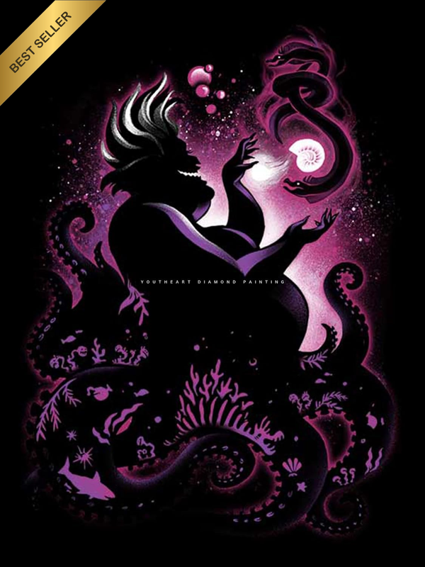 Painting with Diamonds Ursula Diamond Art, 5D Full Drill Cross Stitch Embroidery