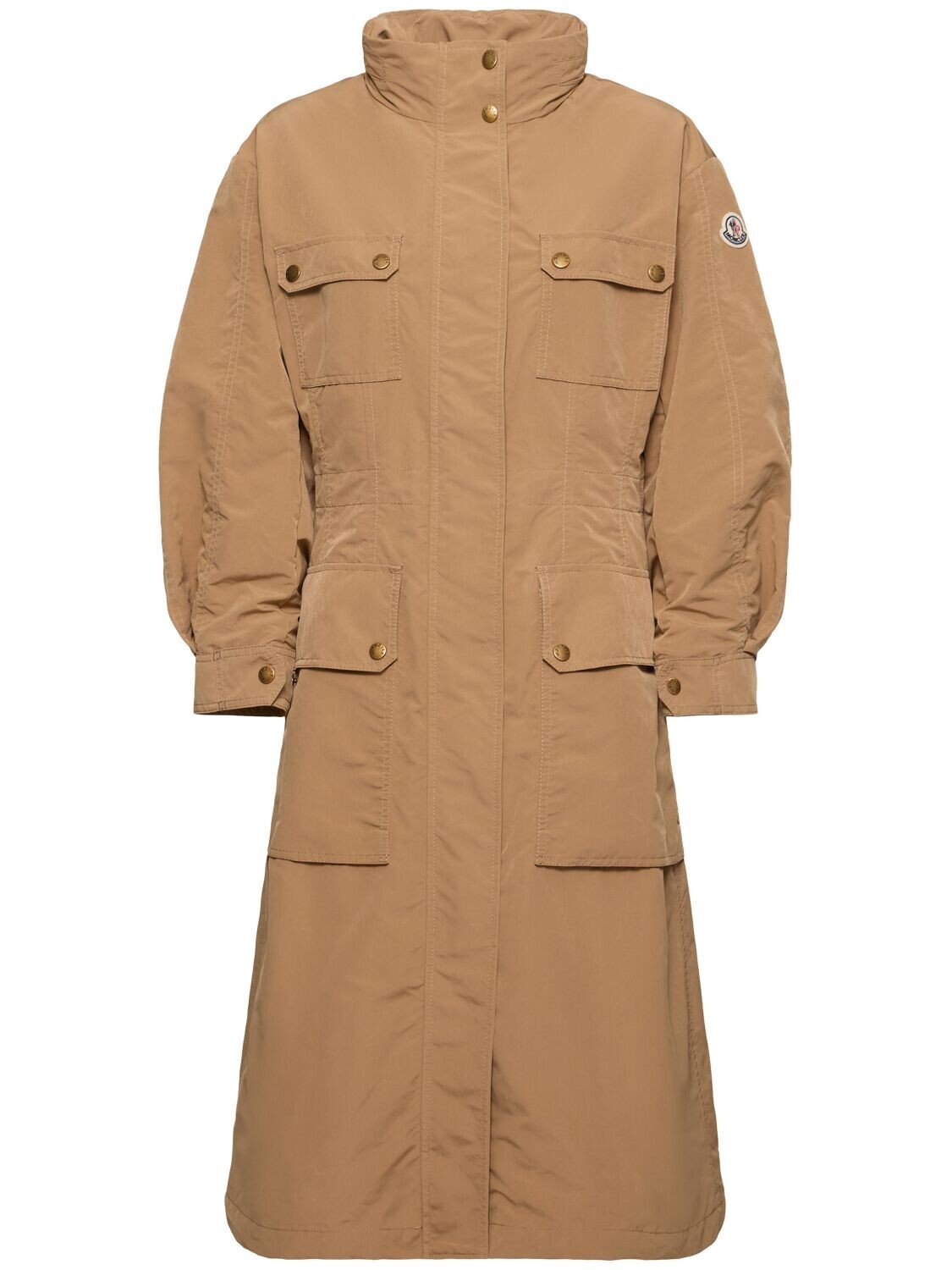 MONCLER Nantes $2185 Women's Beige Parka Jacket New | eBay