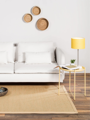 benuta Teppich Sisal Beige 140 x 200 cm Teppich Wohnzimmer