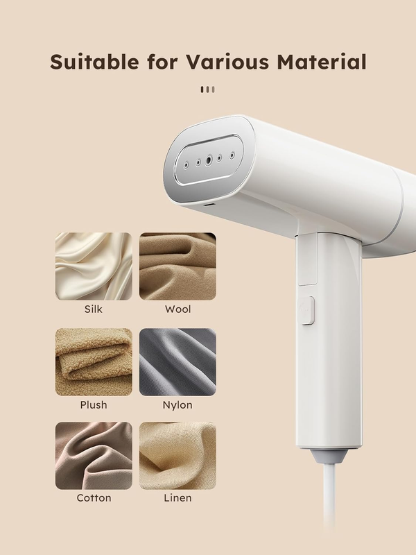Clothes Steamer,  Foldable 1200W Travel Garment Steamer Iron for Clothes with 14
