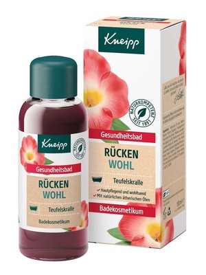 Kneipp Gesundheitsbad Rücken Wohl Teufelskralle, 1er Pack (1 x 100 ml)