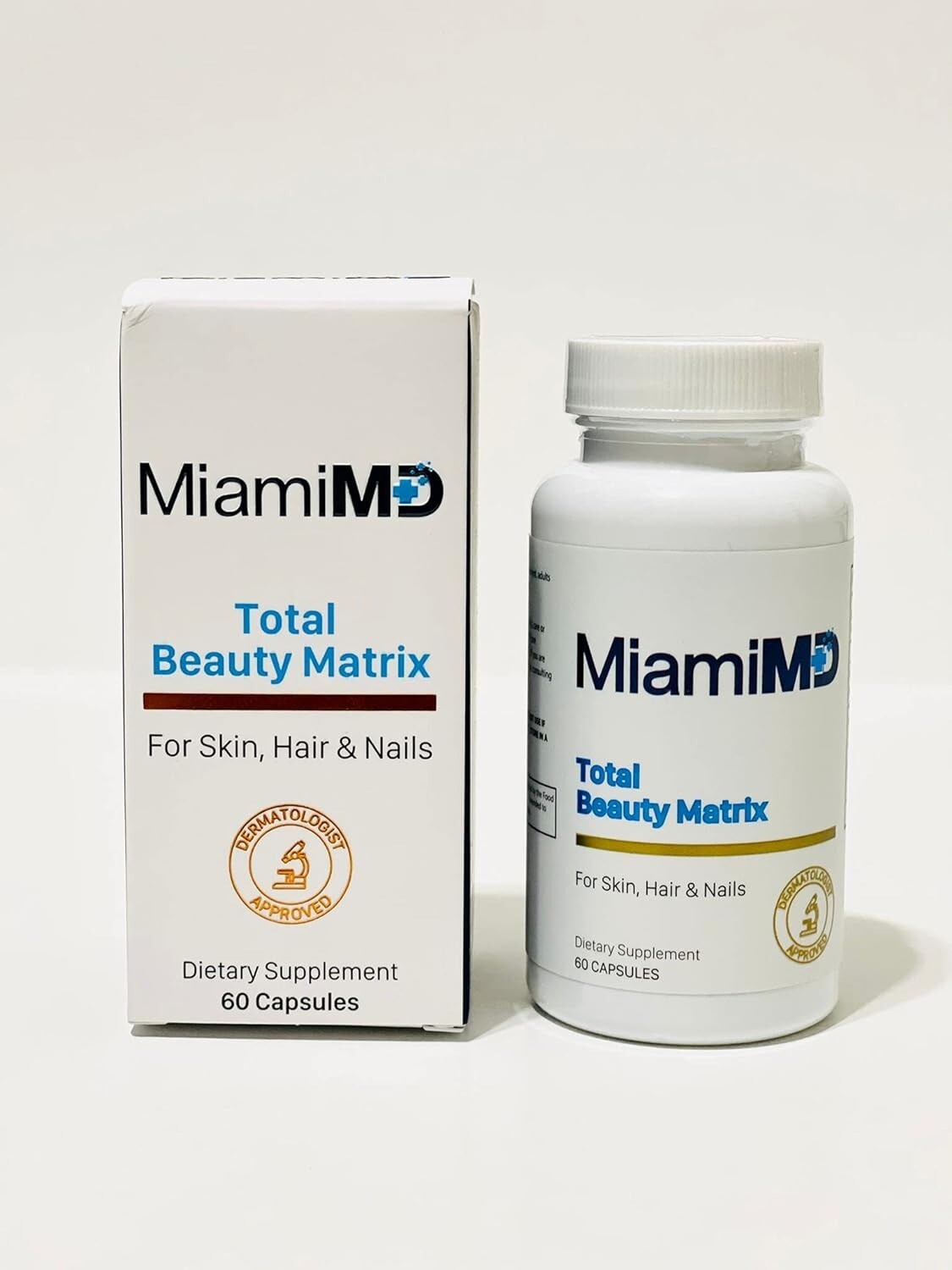 Miami MD Total Beauty Matrix Skin Care Supplement - 60 Capsules - EXP 10/25
