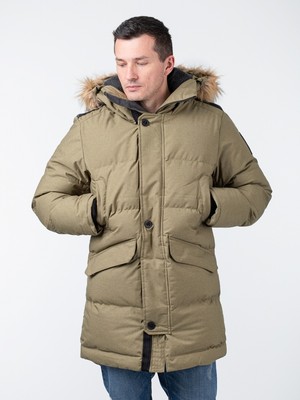 Helly Hansen Barents Parka Мужская Зеленая Куртка Terrain Повседневная Верхняя Одежда