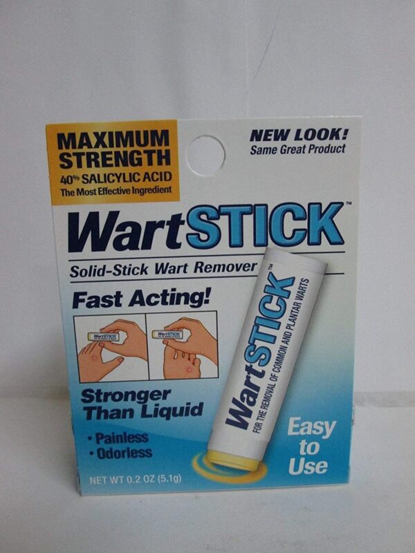 WartStick Solid-Stick Wart Remover Maximum Strength Salicylic Acid 0.2 Oz 3 Pack