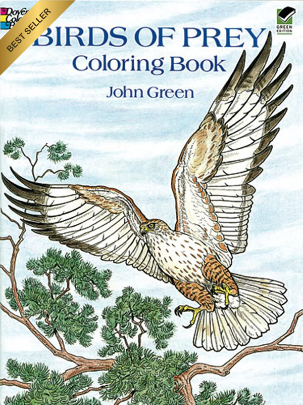 Birds of Prey Coloring Book