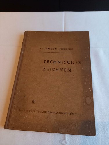 Technisches Zeichnen - Lehrbuch von 1960