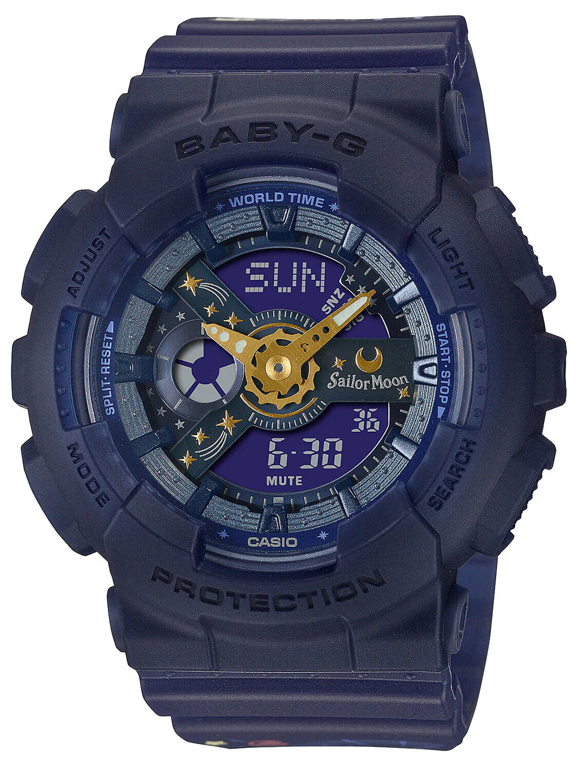 NEW Casio Baby-G x SAILOR MOON Purple & Gold Limited Edition