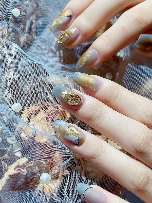 3P Metallic Gel Nail Polish, 3D Gold Silver Rose Gold Painted UV Nail Art Painti