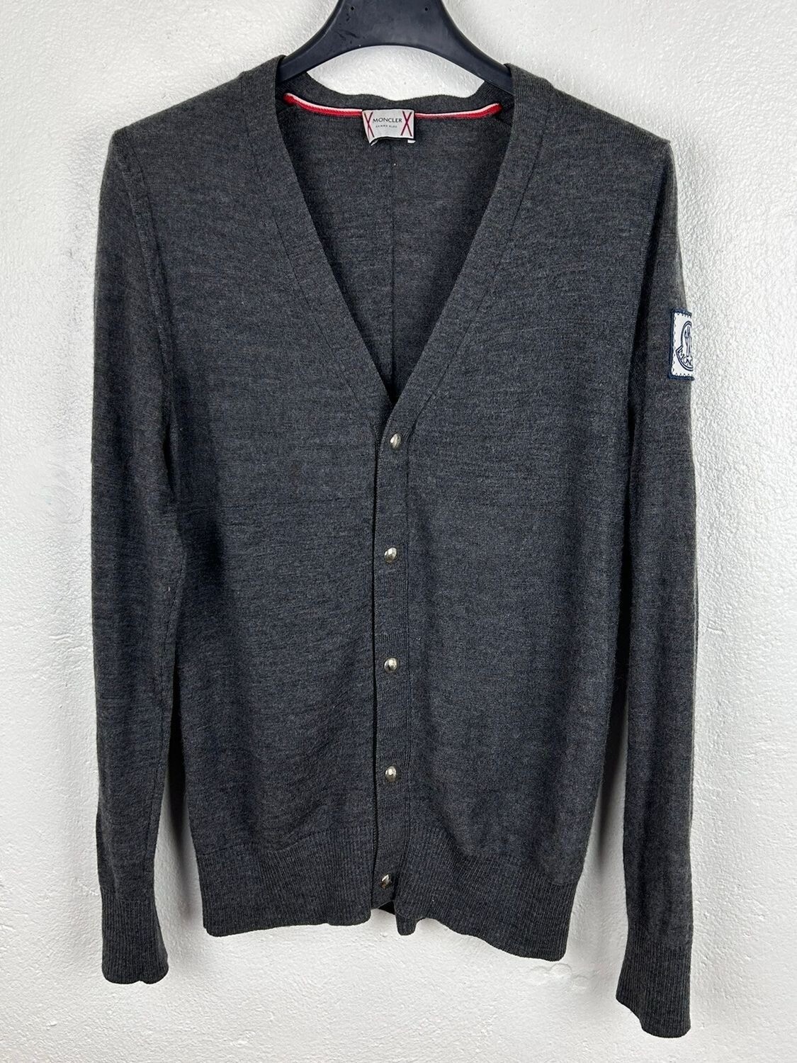 MONCLER GAMME BLEU 青 カーディガン 中古・古着通販】MONCLER GAMME BLEU (モンクレール ガム ブルー
