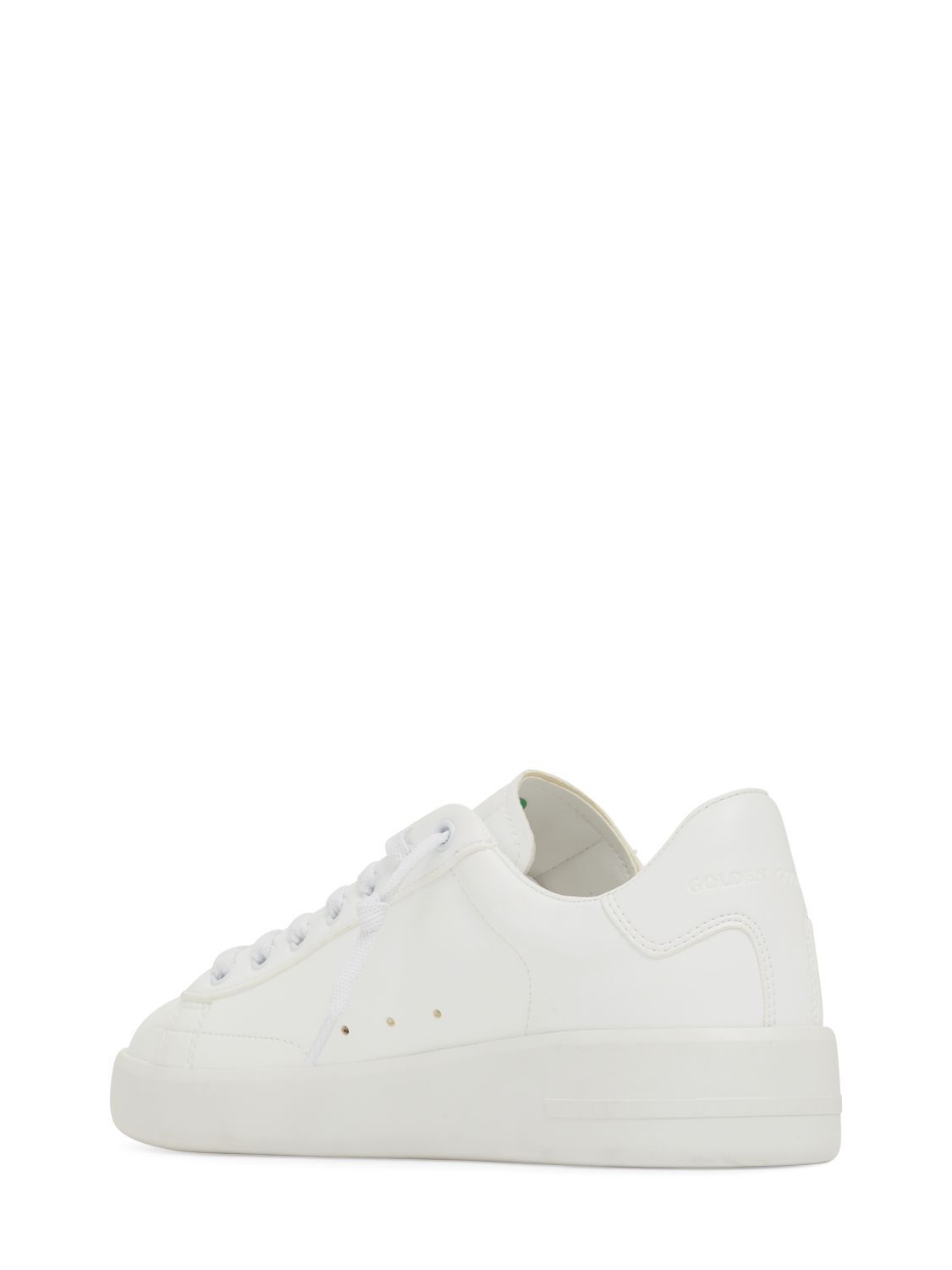 Pre-owned Golden Goose Purestar Women's White Low Top Sneakers