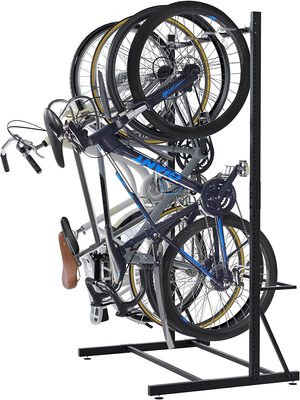 Freestanding vertical bike rack online