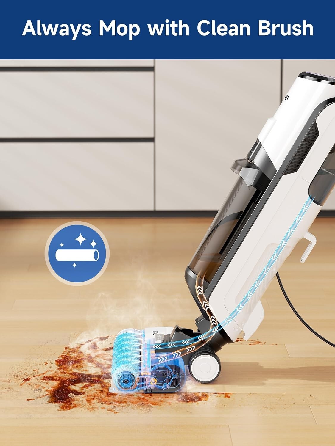 NEW TAB iVapor S5 Steam Cleaner Vacuum Mop Wet Dry Vacuum Cleaner for Hard floor