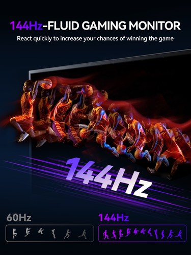 UPERFECT 2K 144Hz 18" Portable Gaming Monitor Switch Display Freestanding Screen