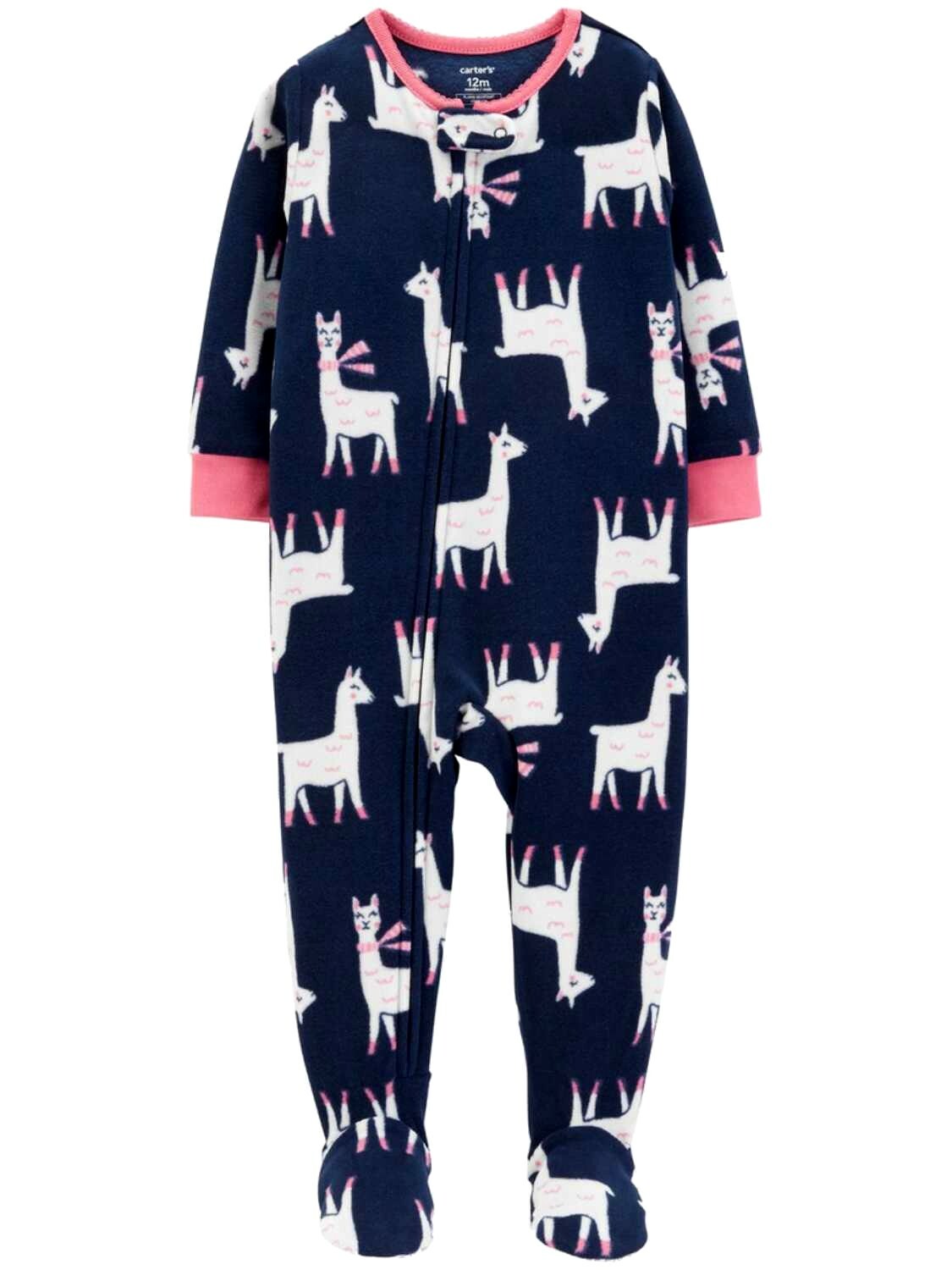 

ОДЕЯЛО CARTERS BABY GIRL, 1 ШТ., ОДЕЯЛО С НОГАМИ ЛАМЫ, УЮТНАЯ ФЛИСОВАЯ ПИЖАМА, 24 М, Blue;pink;multicolor