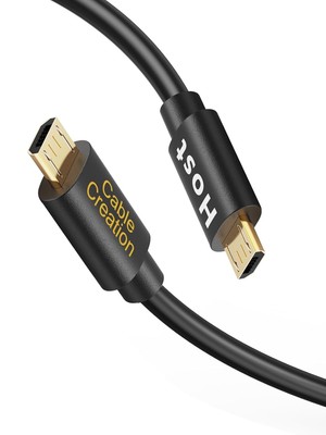 CableCreation Micro USB to OTG Cable 3.3 Feet, Black 