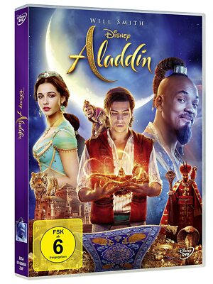 Aladdin, Live Action - Disney DVD, rar!