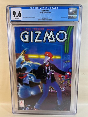 1986 Mirage Studios GIZMO #2 CGC 9.6