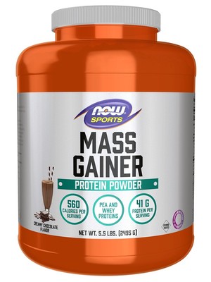 Now Foods Mass Gainer - Порошок со сливочно-шоколадным вкусом, 5,5 фунтов