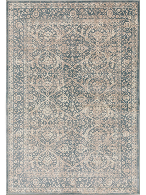 benuta Teppich Vintage Velvet BeigeBlau 160 x 235 cm Teppich Wohnzimmer