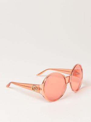 Pre-owned Gucci Gg0954s-004 Orange Orange Red Sunglasses