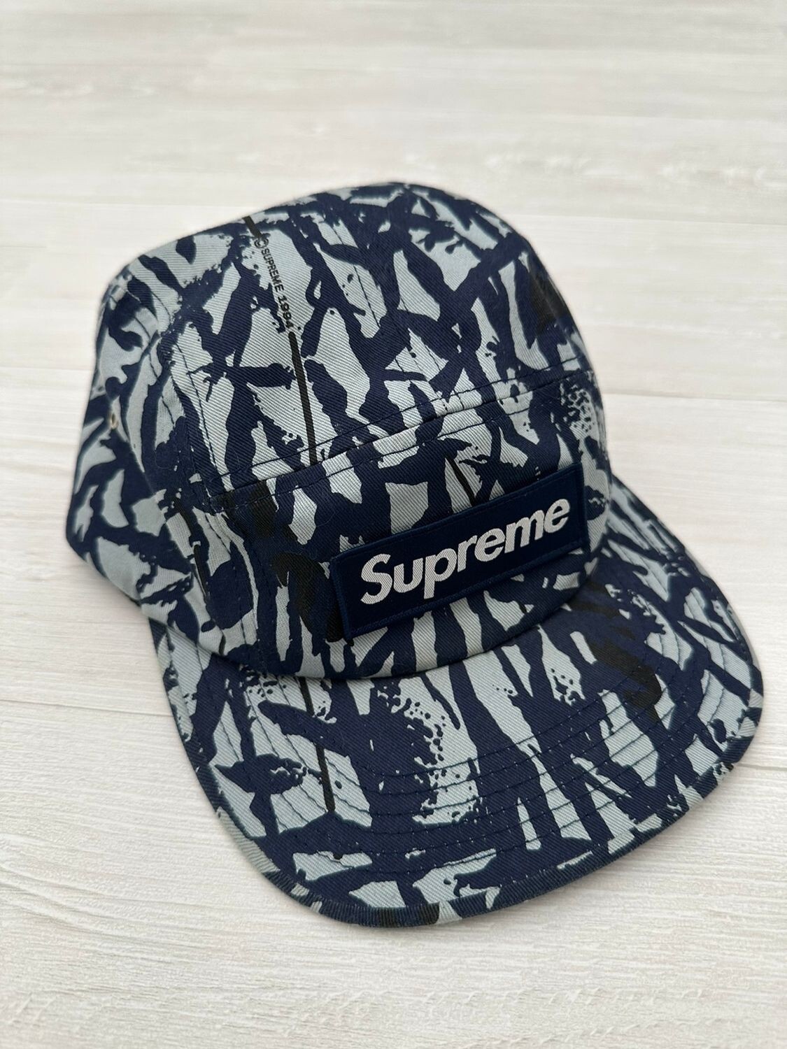 帽子 Supreme Reed Camo Camp Cap 2013ss SS13 Supreme Reed Camo Camp Cap 2013 Vintage Hat Red Box