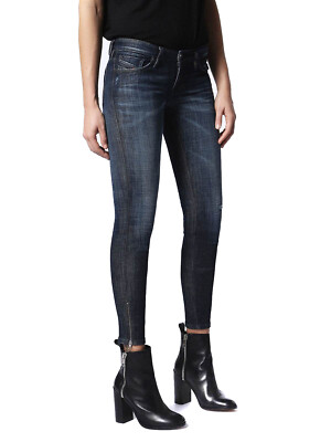 Diesel Skinzee Low Zip 0679Z Women s Jeans Trousers Skinny Super