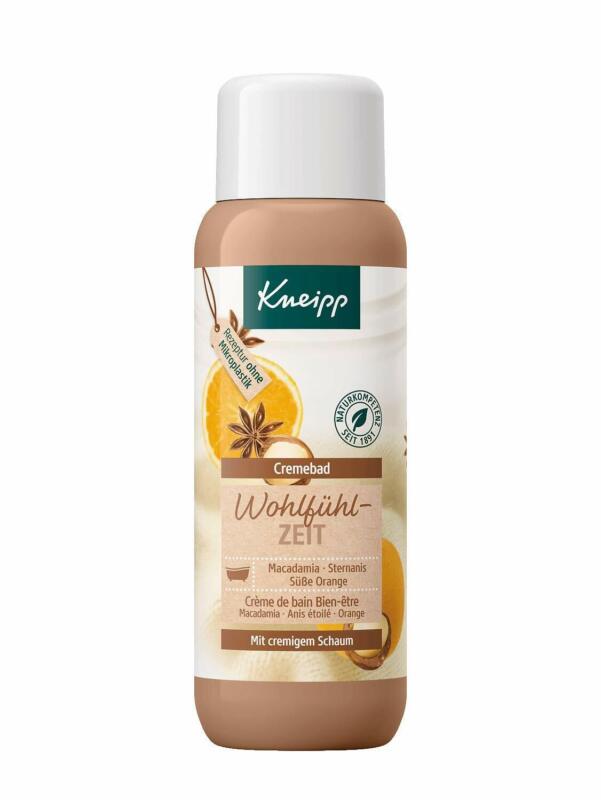 Kneipp Cremebad Wohlfühlzeit, (1 x 400ml) 