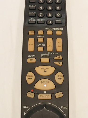 Hitachi VT-RM625A Illuminated Remote 7653 VCR