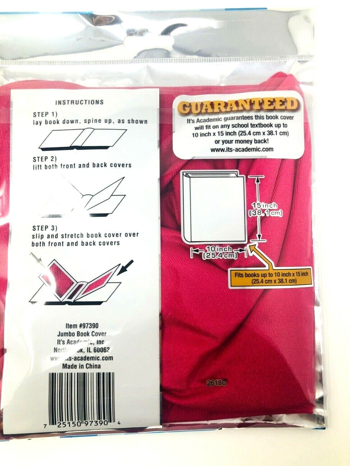 It's Academic Premium Jumbo Book Cover XXL Up To 15