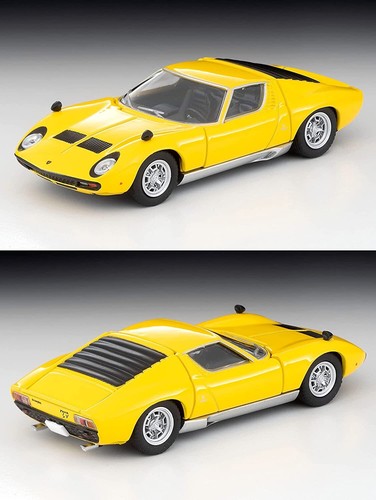 TOMICA Lamborghini Miura SV Yellow Limited Vintage TLV 1/64