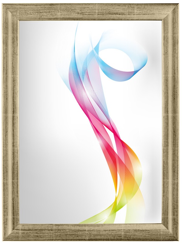 Framo Cadre Photo Bois Titangold Or 54x10 Cm Ã  54x150 Cm, Avec Verre Acrylique