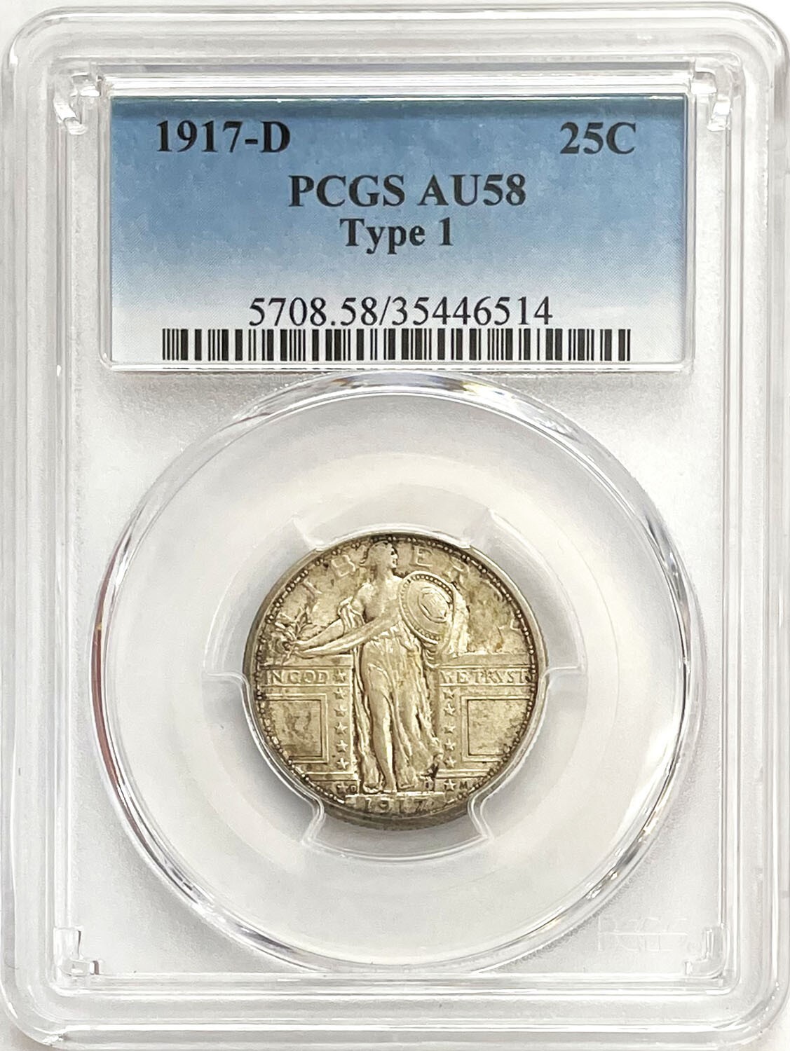 1921年 中国 PCGS AU58 K-676 リーデッド $1 1921年 中国 PCGS AU58 K-676 リーデッド $1