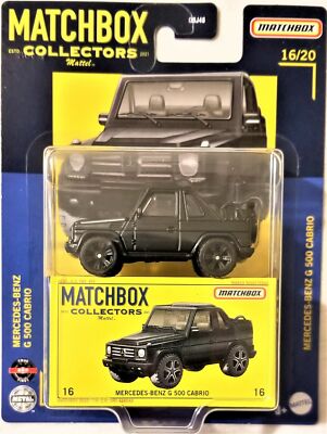 Matchbox - 2021 Collectors 16/20 Mercedes-Benz G 500 Cabrio (BBGRK19)